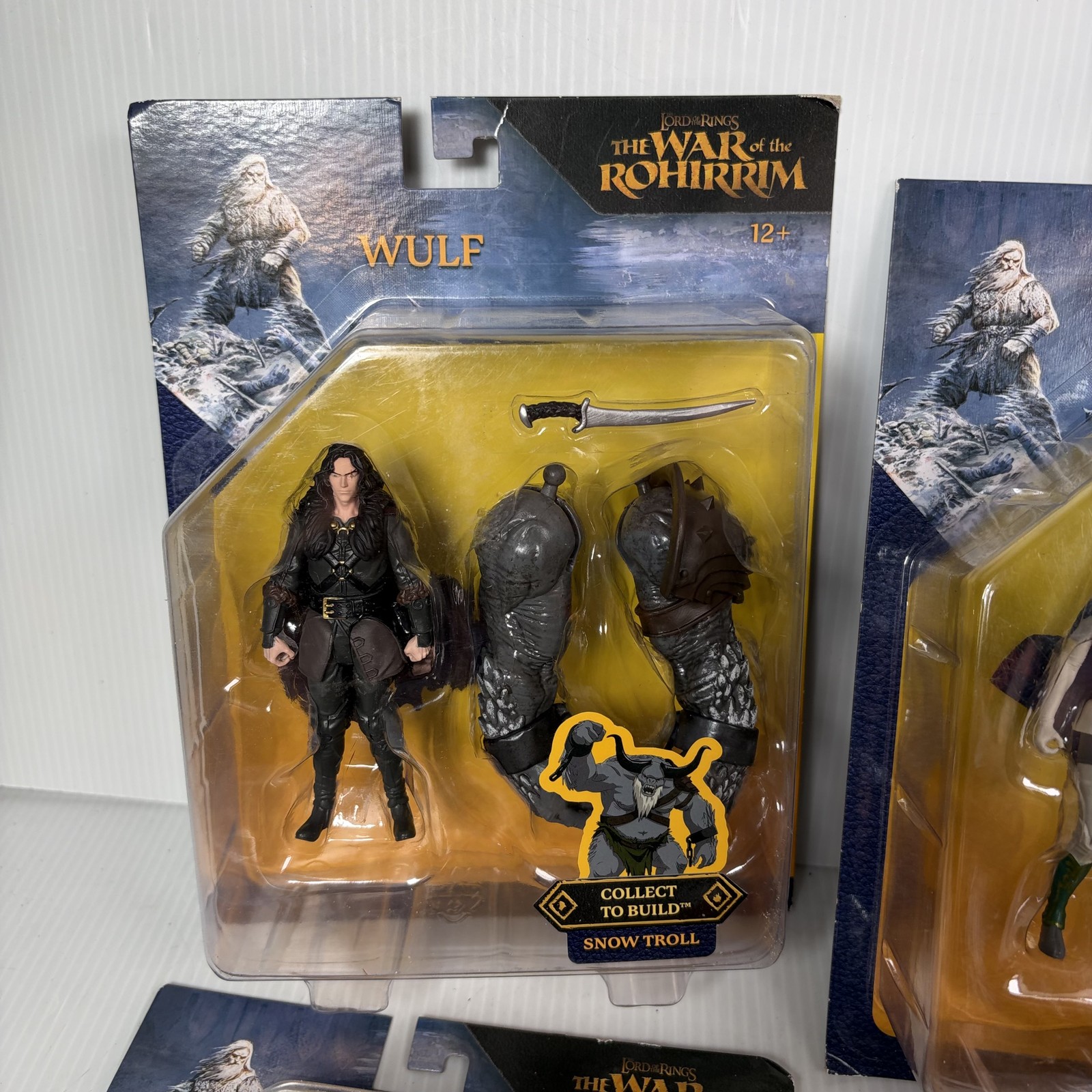 Lord of the Rings War of the Rohirrim Action Figures Wulf Hera Helm Hammerhand