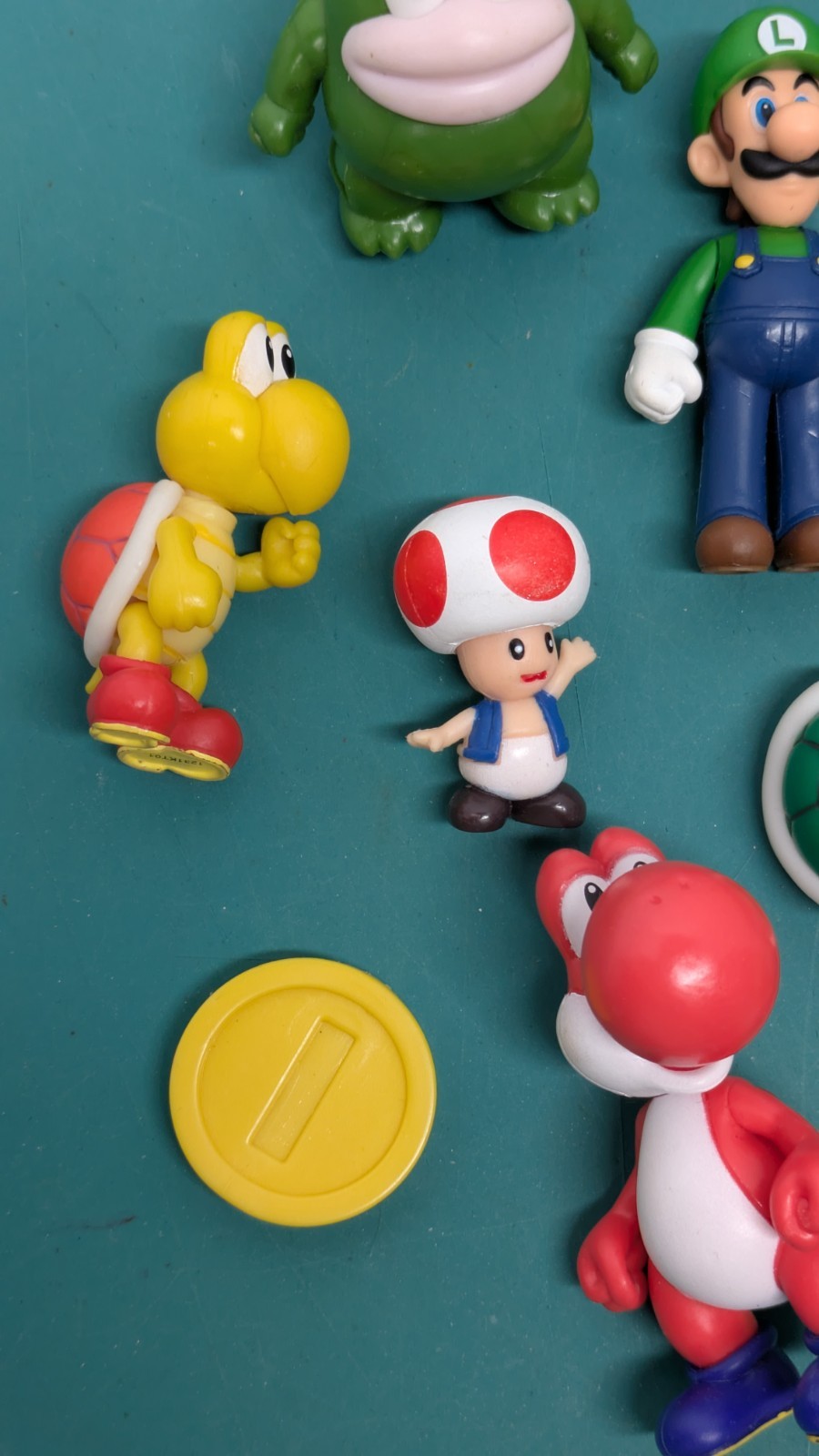 Large Super Mario Figure Lot Jakks World of Nintendo Spike Koopa Luigi Toad More