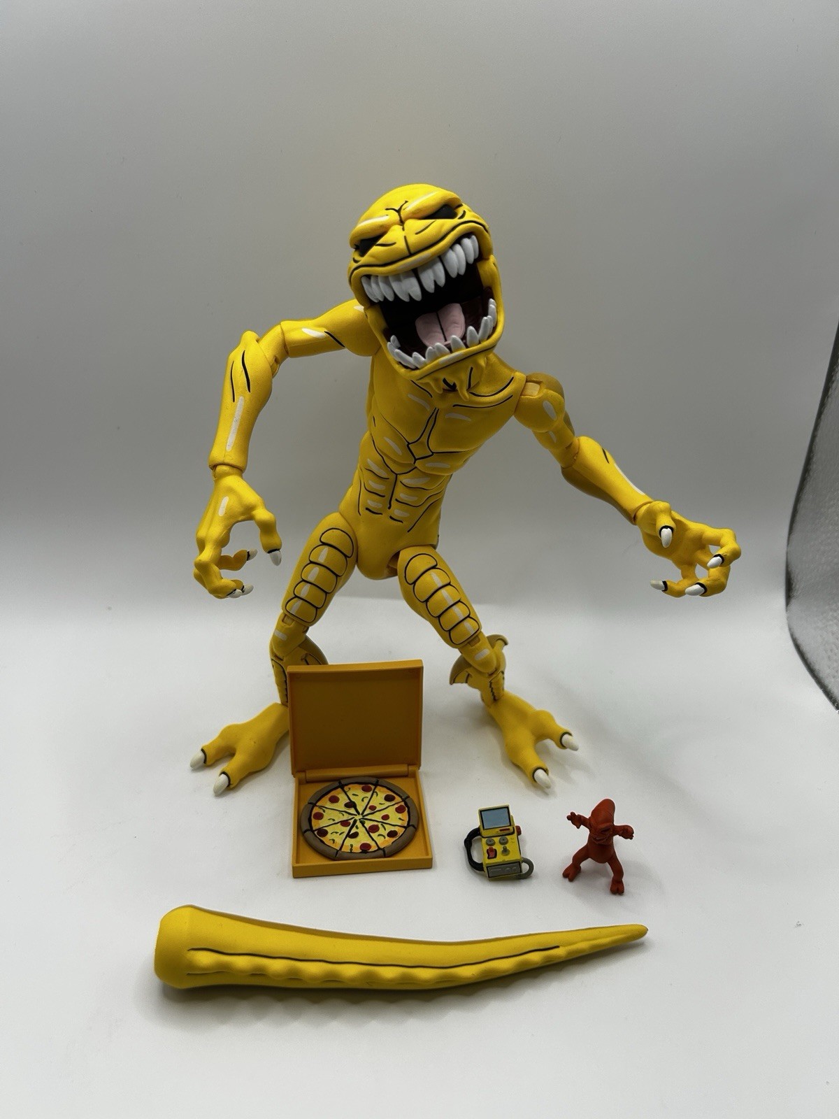 NECA TMNT Ultimate Pizza Alien LOOSE Complete Teenage Mutant Ninja Turtles