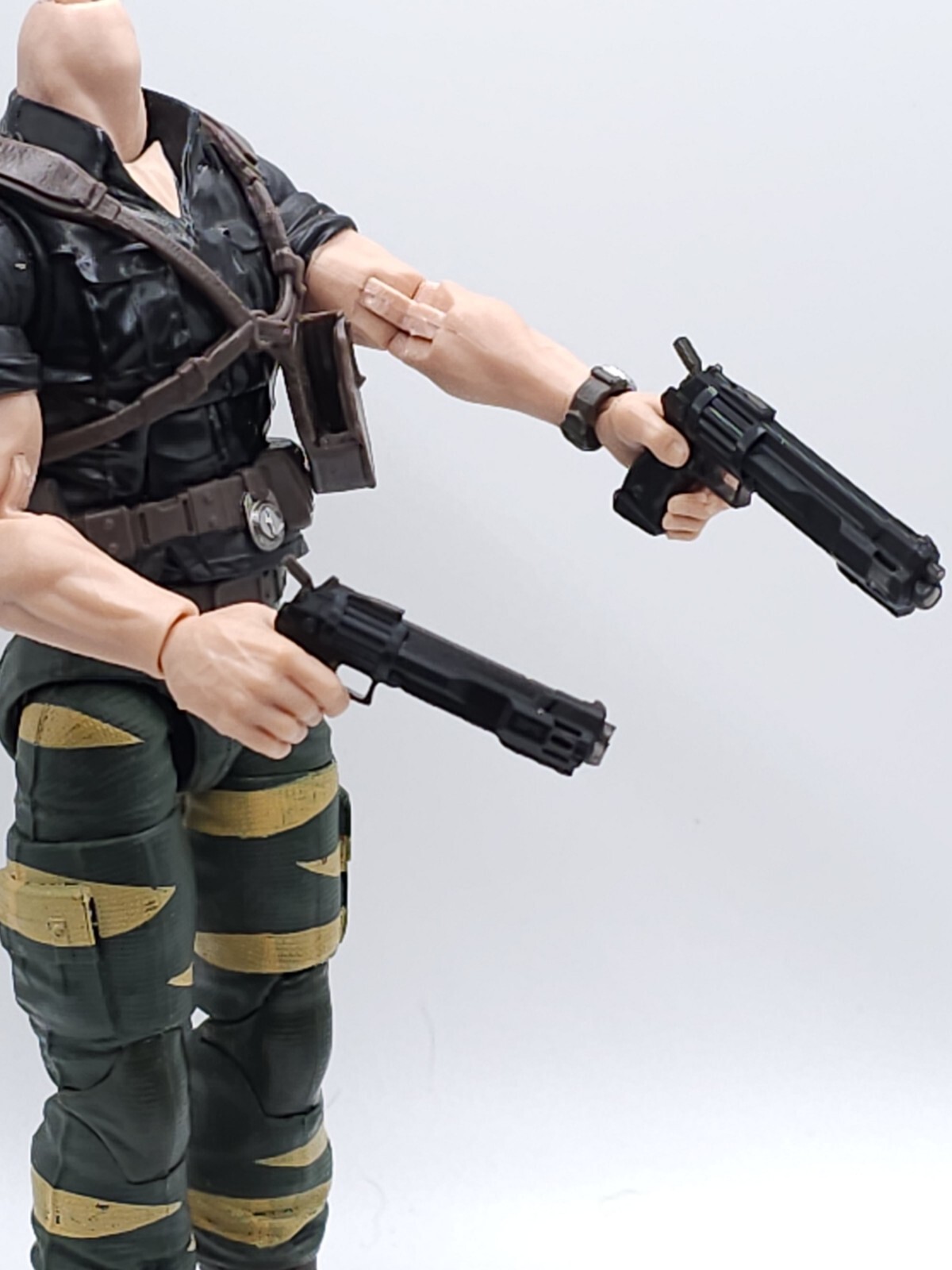 3d Printed SET OF 2 HAND CANNON 1:12 scale 6″ GI Joe Classified/Marvel Legend