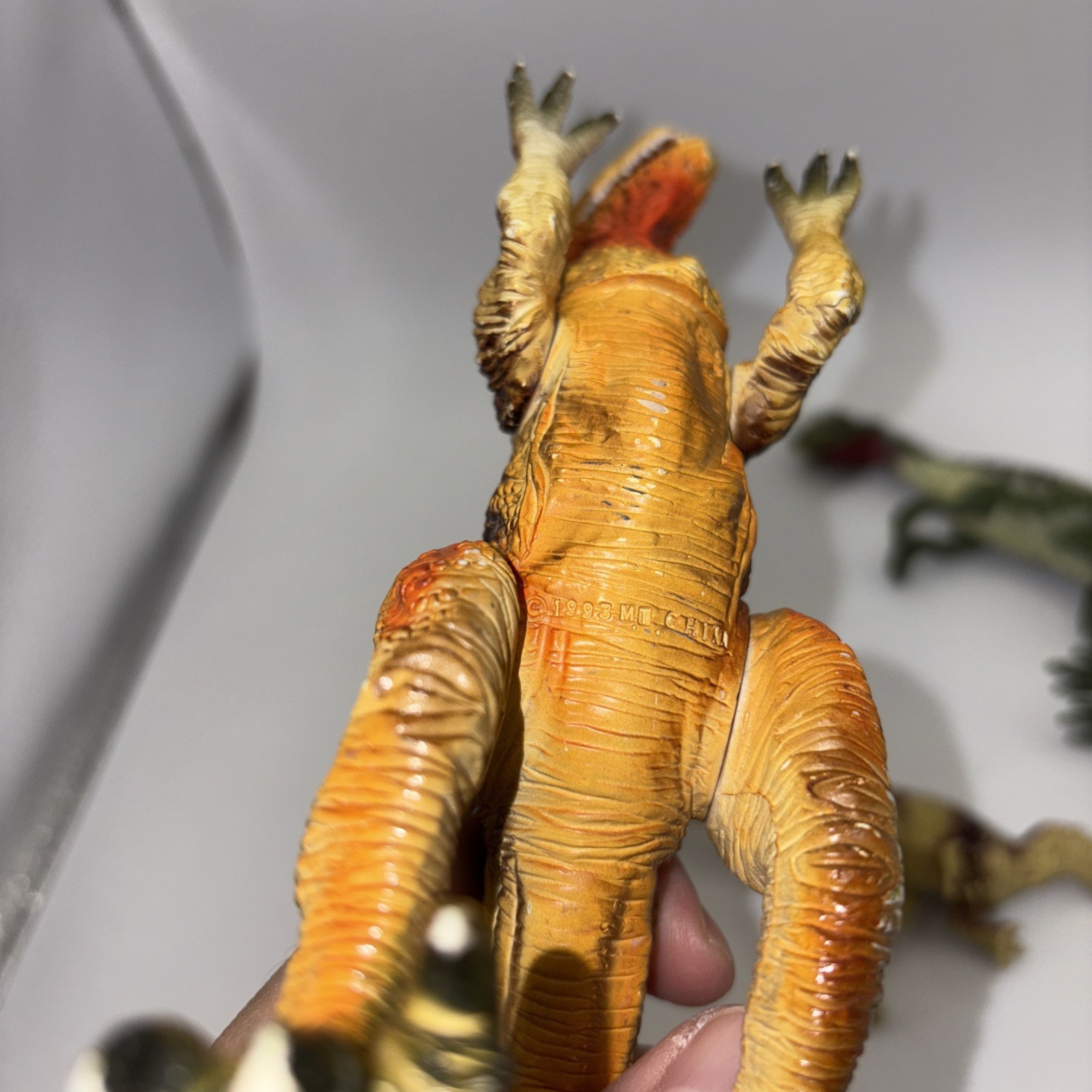 Vintage 80s & 90s Dinosaur Figure Lot Of 14 – Unbranded And Branded