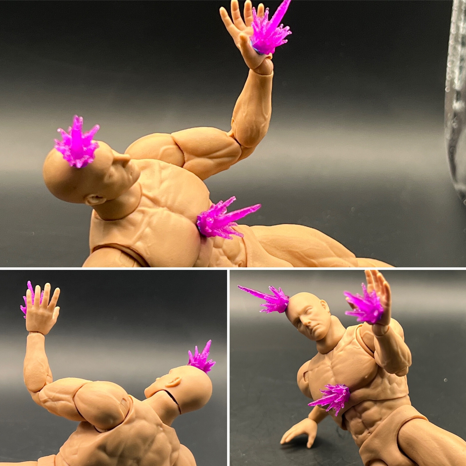 Mini Blood/Blast/Power Effects/FX For 1/12 Scale 6″ Legends Action Figures