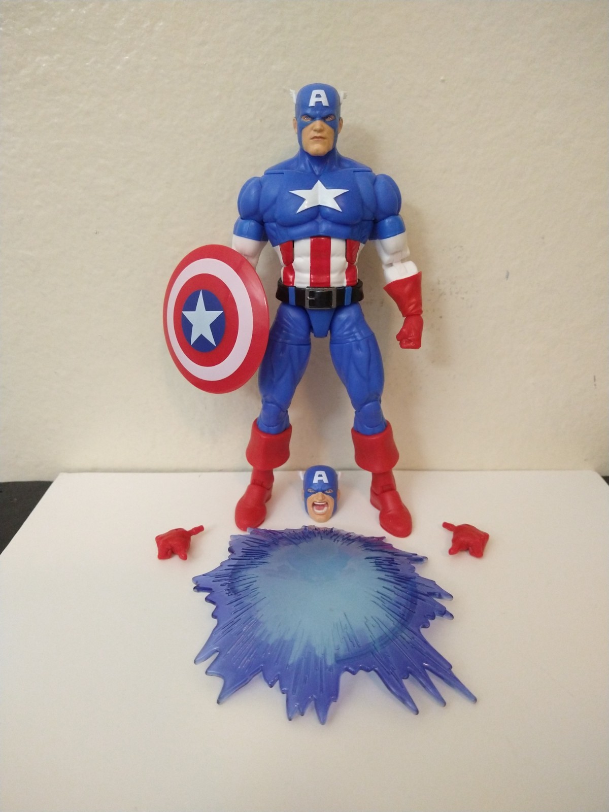 Marvel Legends Gamerverse Captain America Venom A+ PAINT 🇺🇸 READ BELOW