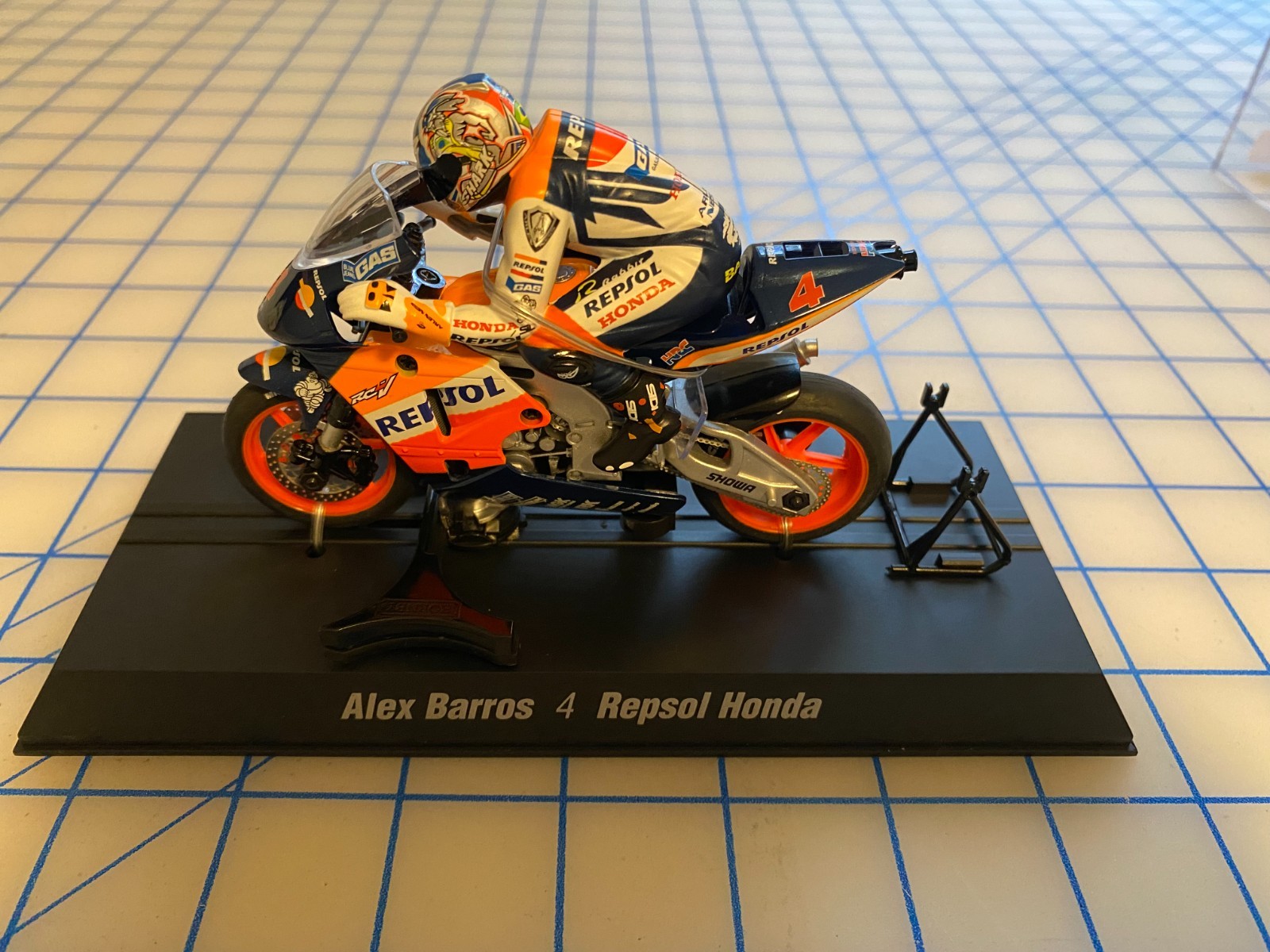 1/32 slot car Scalextric moto gp C6004 Alex Barros Honda