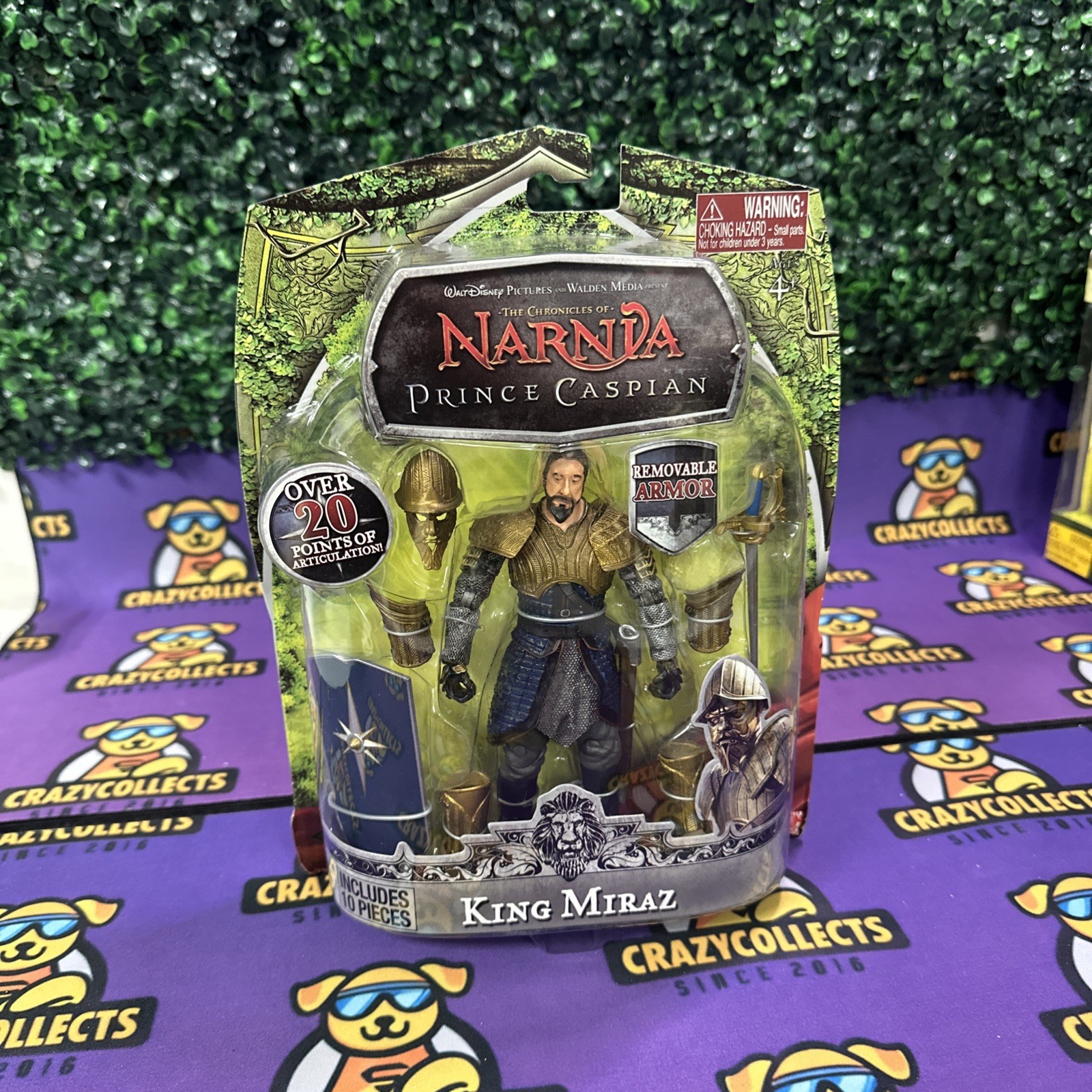 The Chronicles of Narnia Prince Caspian 6.5” NEW SERIES King Miraz