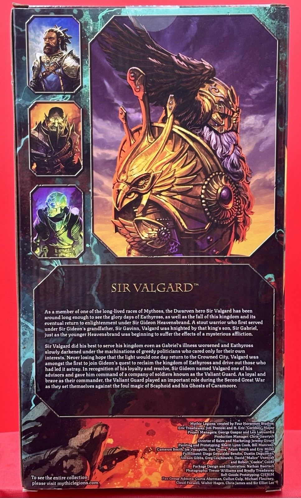 Mythic Legions Sir Valgard Standard Edition Four Horsemen NEW in Box