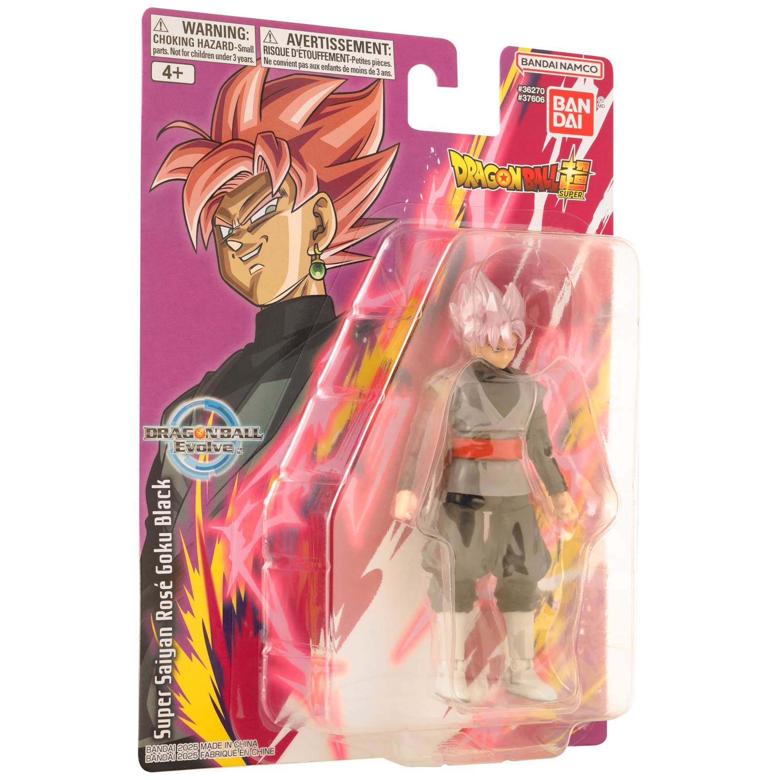 Dragon Ball Evolve – Dragon Ball Super – Super Saiyan Rose Goku Black 5″ Acti…
