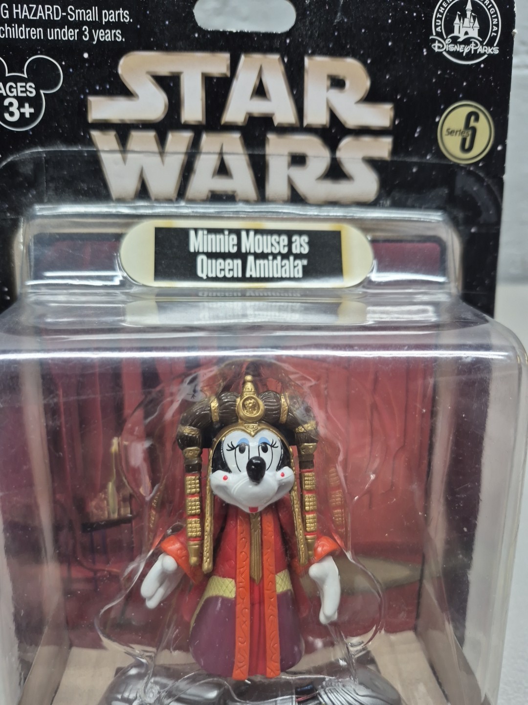Disney Parks Star Wars Minnie Mouse Queen Amidala Series 2 Figure