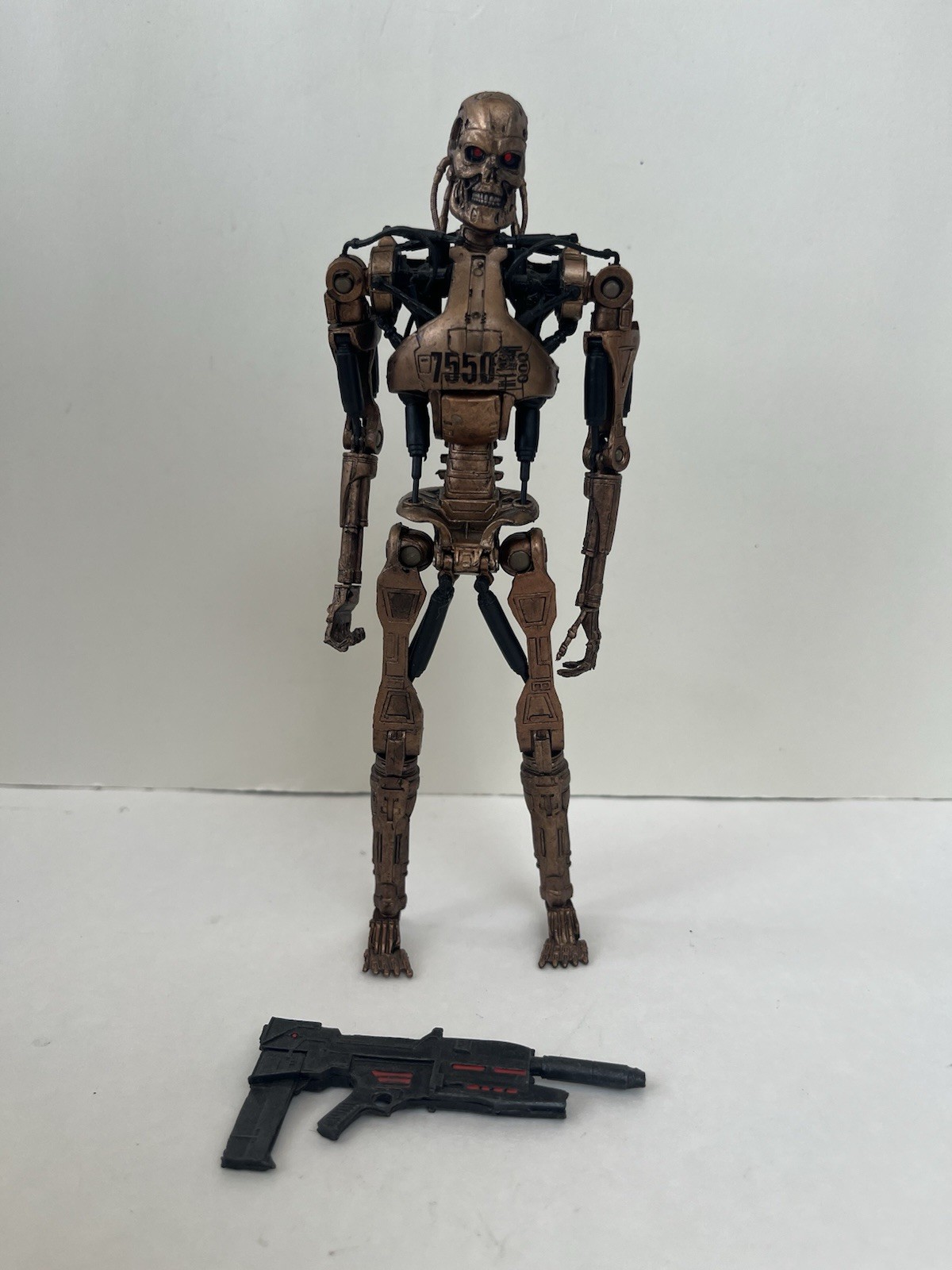 NECA Reel Toys Terminator 2 Kenner Future War Metal Mash Endoskeleton READ