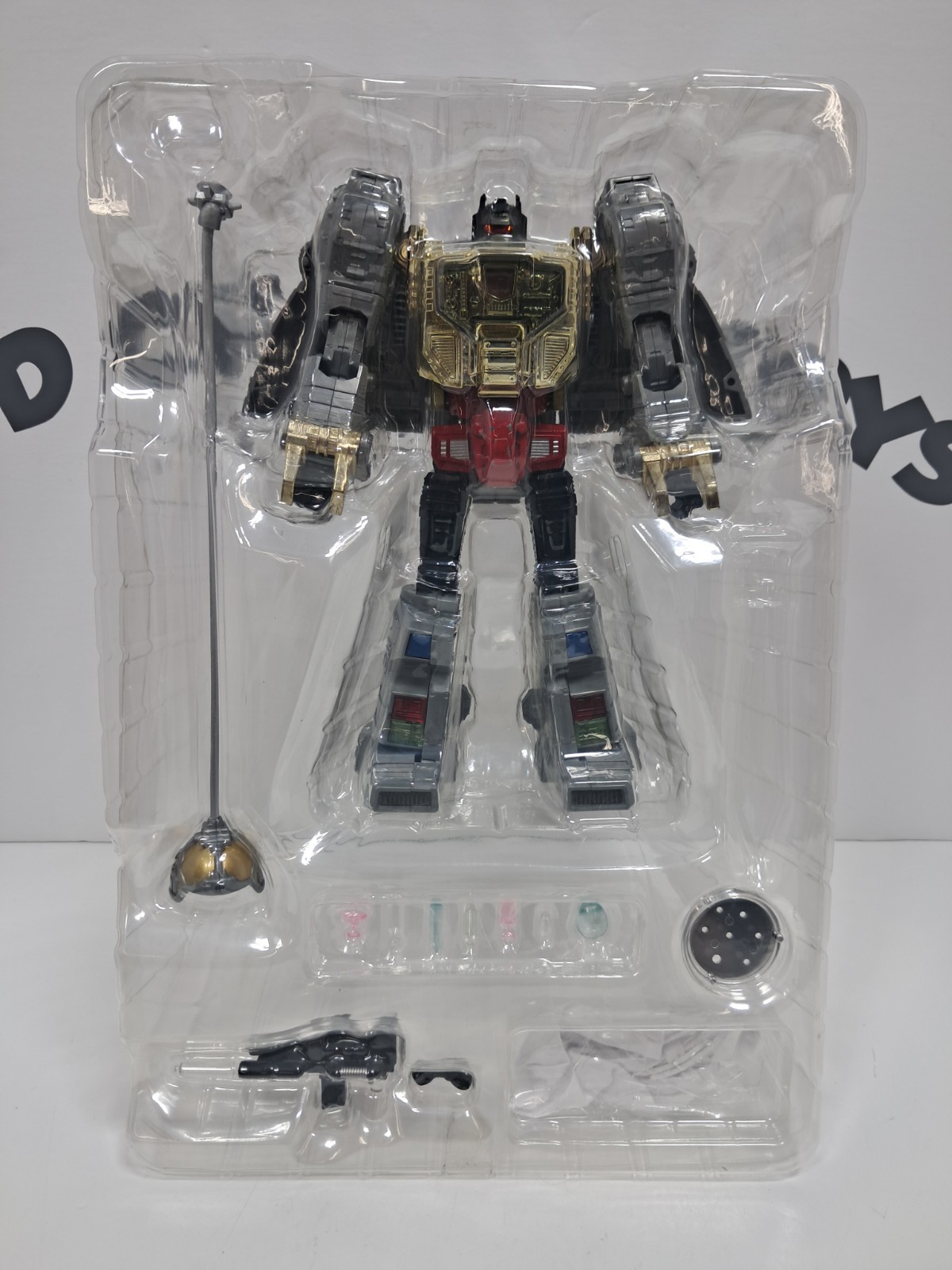 Transformers Masterpiece MP-8 GRIMLOCK – Takara Tomy – Open – Incomplete – 2009