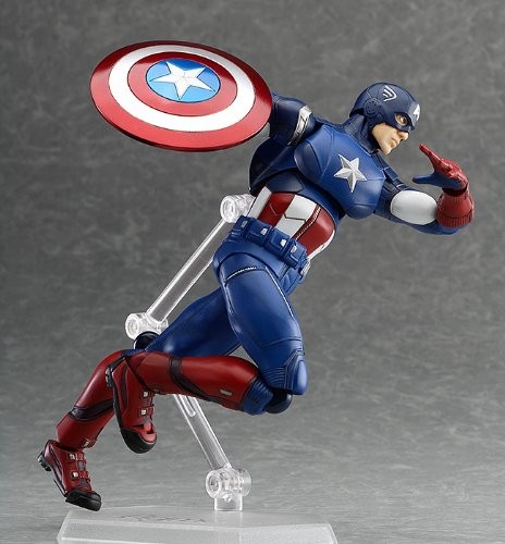 figma Avengers Captain America non-scale ABS & PVC painted action figure Japan