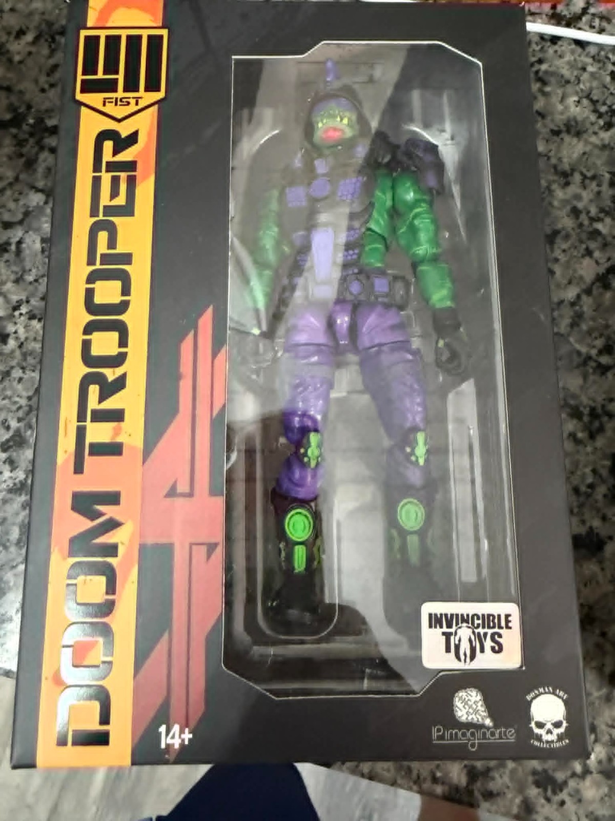 Doom Trooper 6″ Action Figure FIST IP Imaginarte Sealed Invincible Toys Wave 1