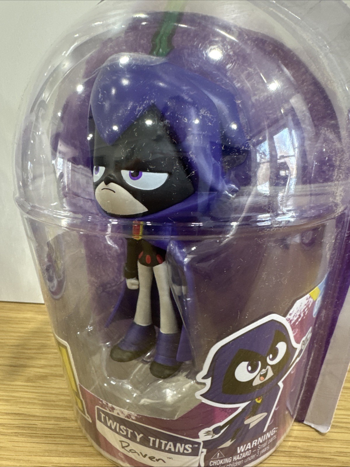 DC Comics Teen Titans Go! Twisty Titans Raven Flexible Action Figure 6” New Toy
