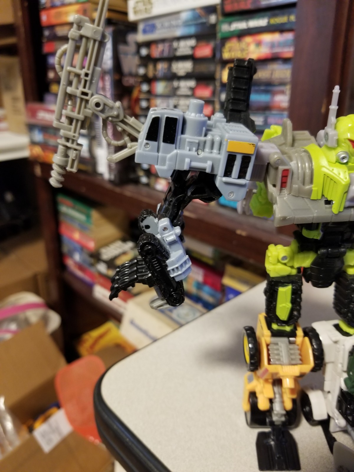 Transformers Power Core Combiner Steamhammer & Constructicons Complete