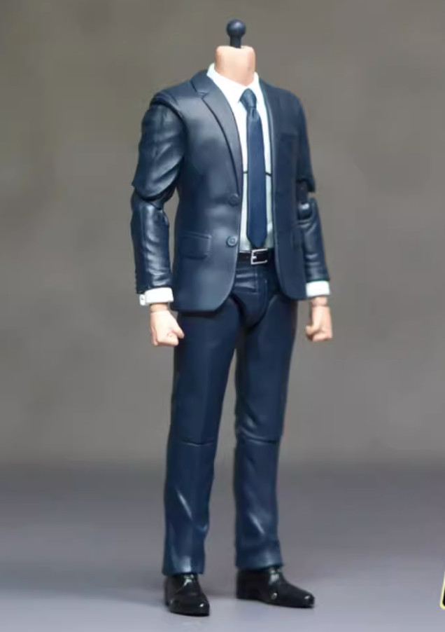1/12 Male Figure Set with Nondetachable Suit Go With 6″ SHF MAFEX Head ❶USA❶