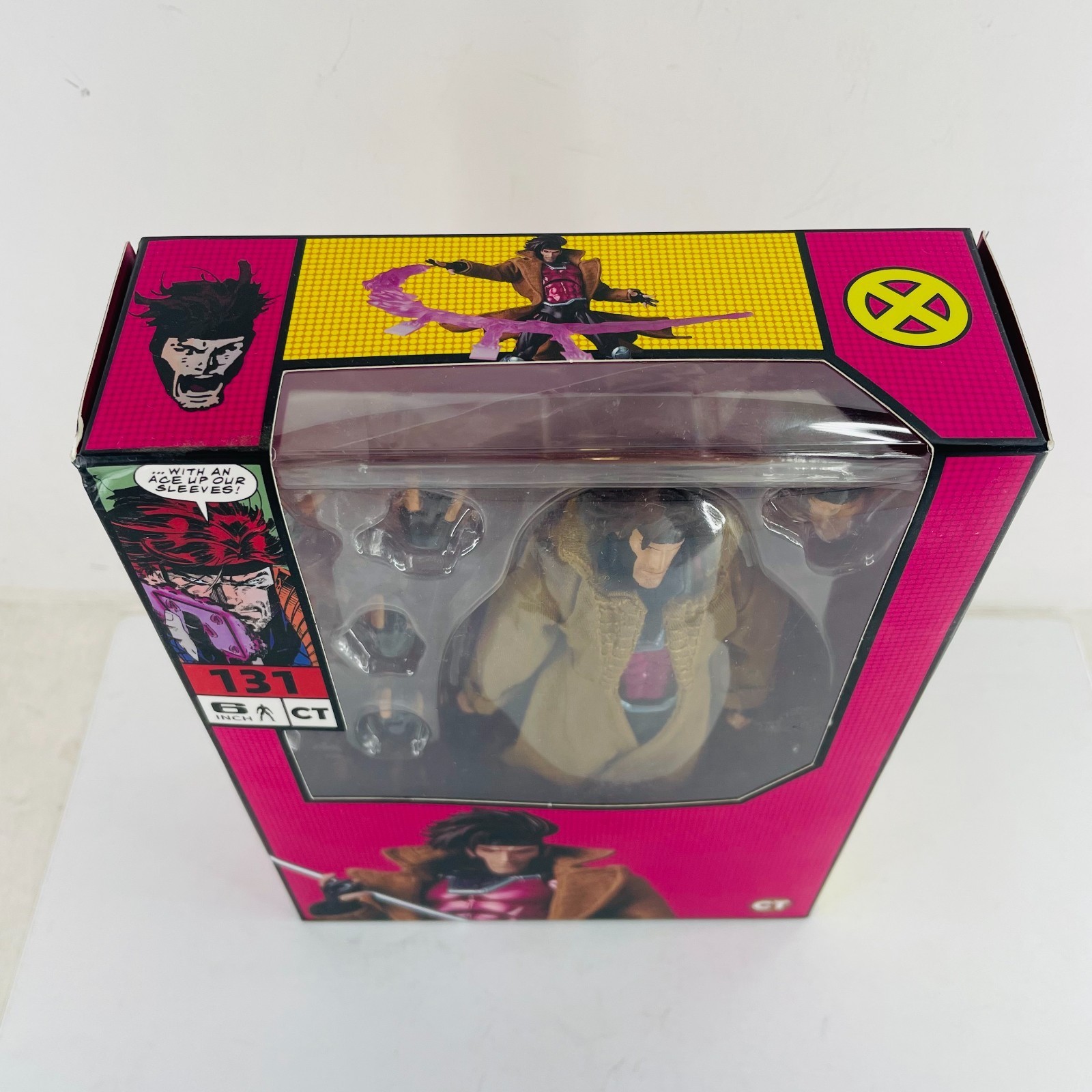 Gambit X-Men Comic Version w/Accessory 6″ Action Figure CT Toys New Box #131