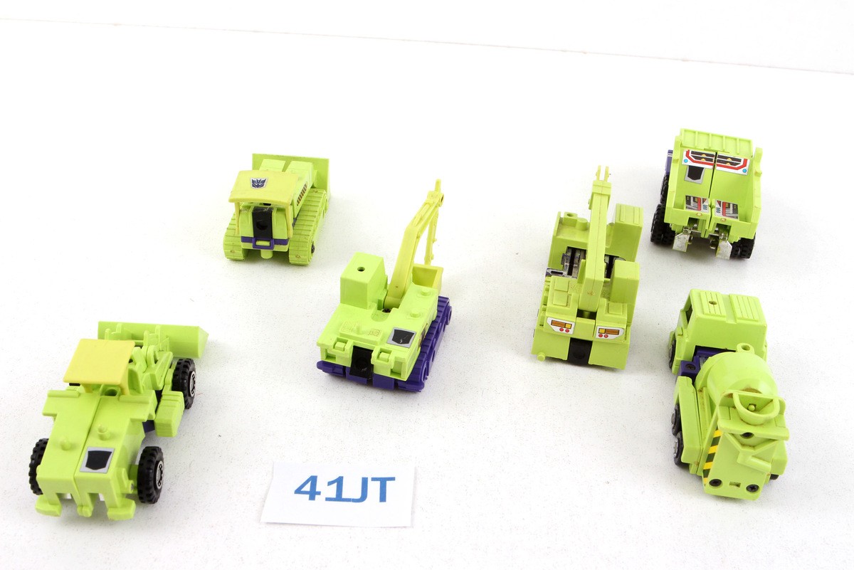 Transformers G1 Combiners Devastator Complete 1985 Vintage Hasbro