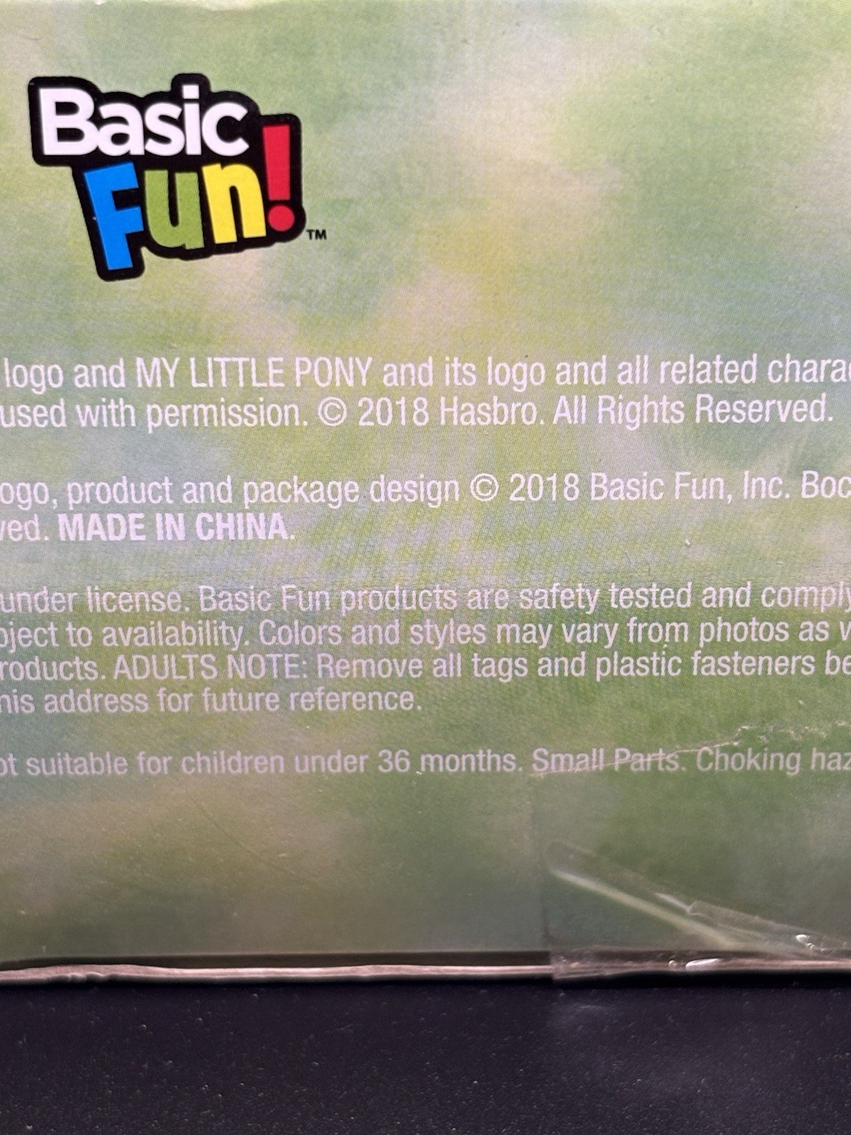 NIB My Little Pony APPLEJACK Classic Earth Ponies Basic Fun Hasbro 2018