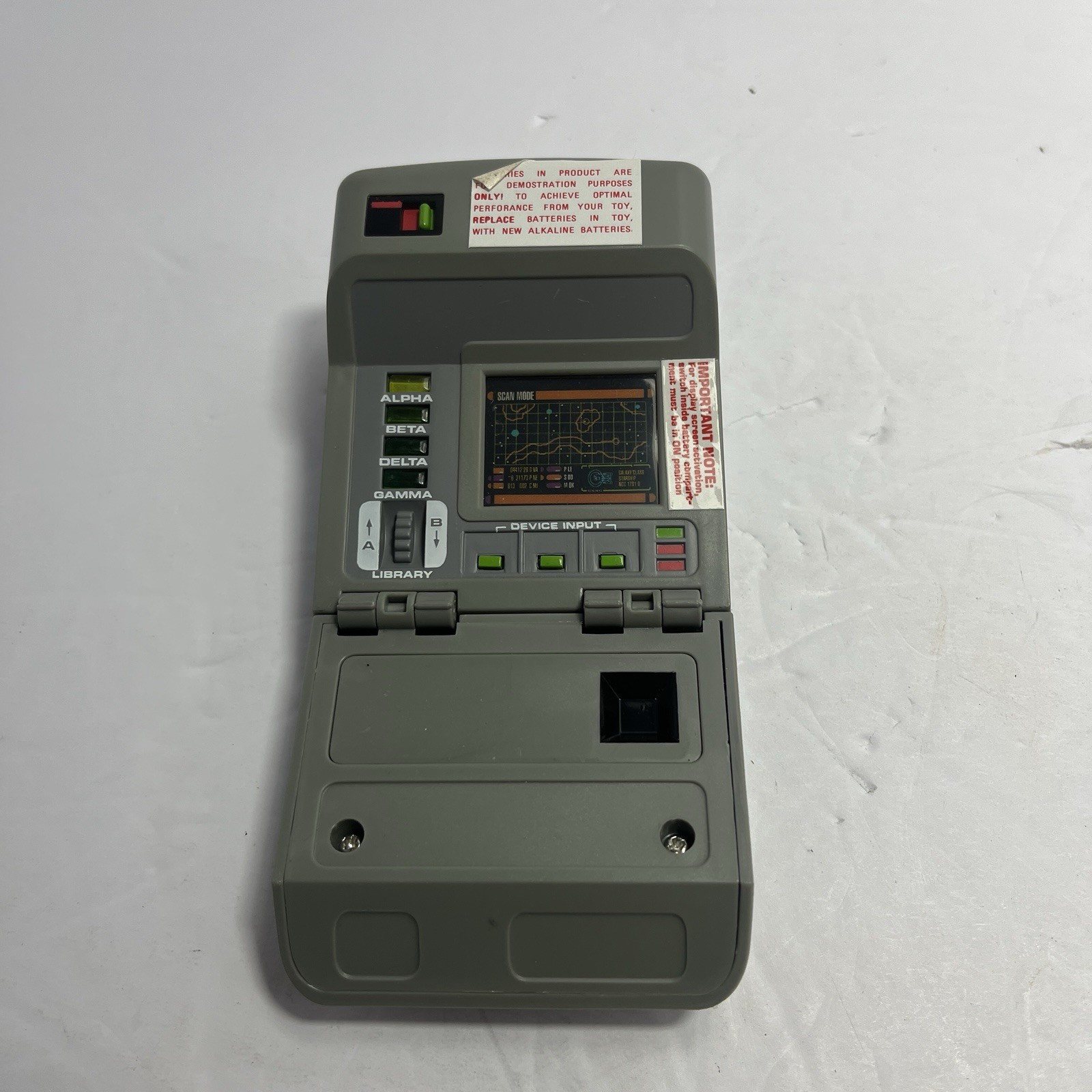 STAR TREK THE NEXT GENERATION TRICORDER New Open Box 1993 #6153 TESTED/WORKING