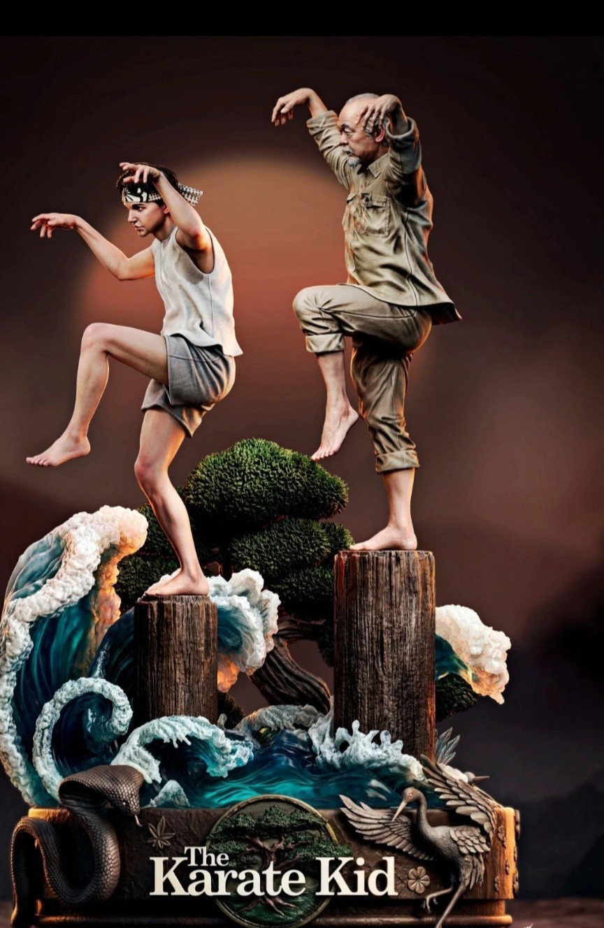 Karate Kid Diorama