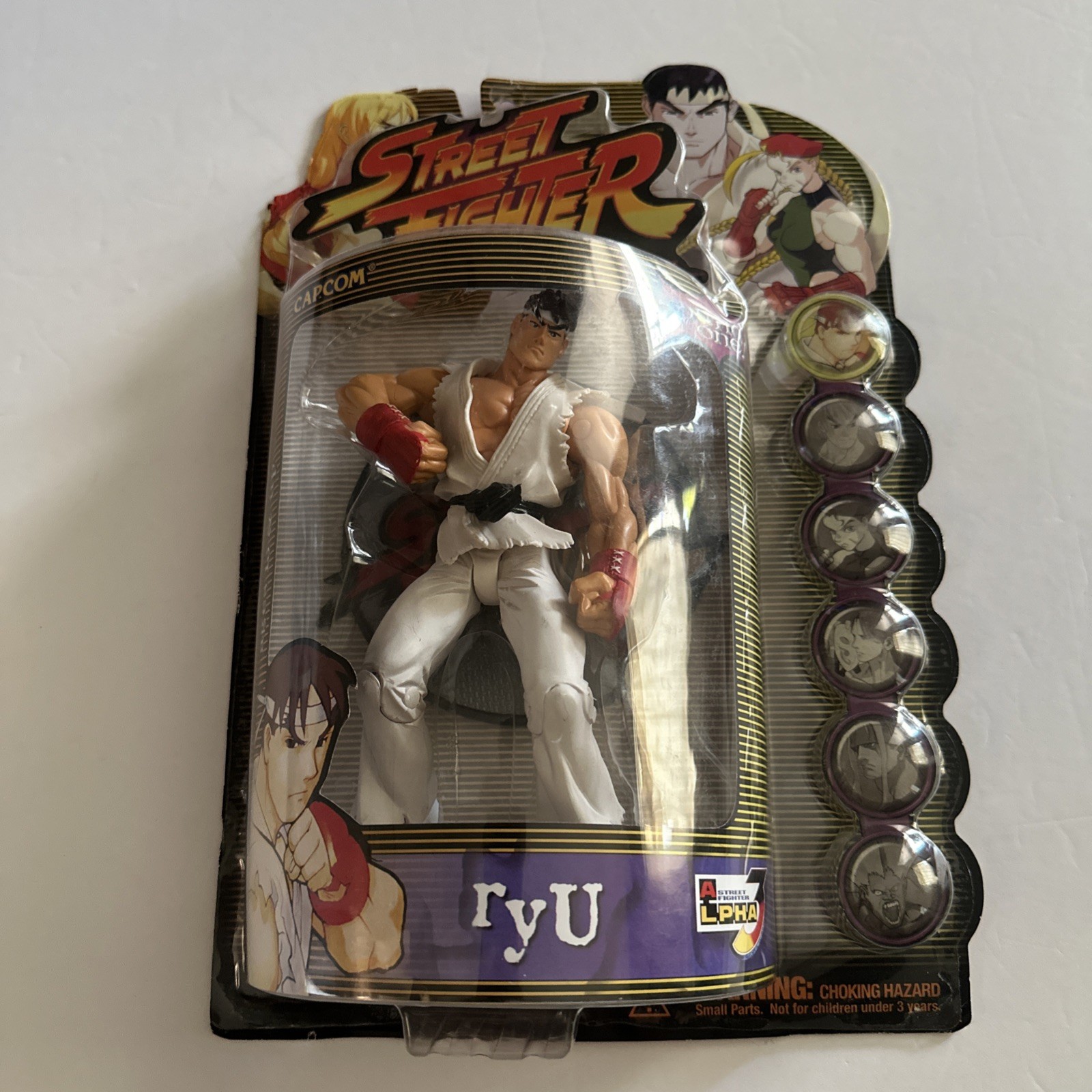 Resaurus Street Fighter action figures- Ryu player 1