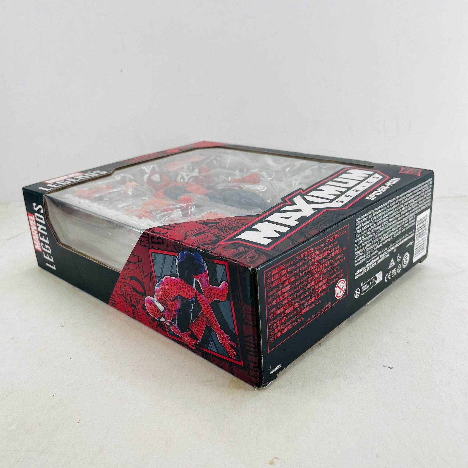 Marvel Legends Spider-Man Maximum Series w/Spider Web 5.5″ Action Figure Toy