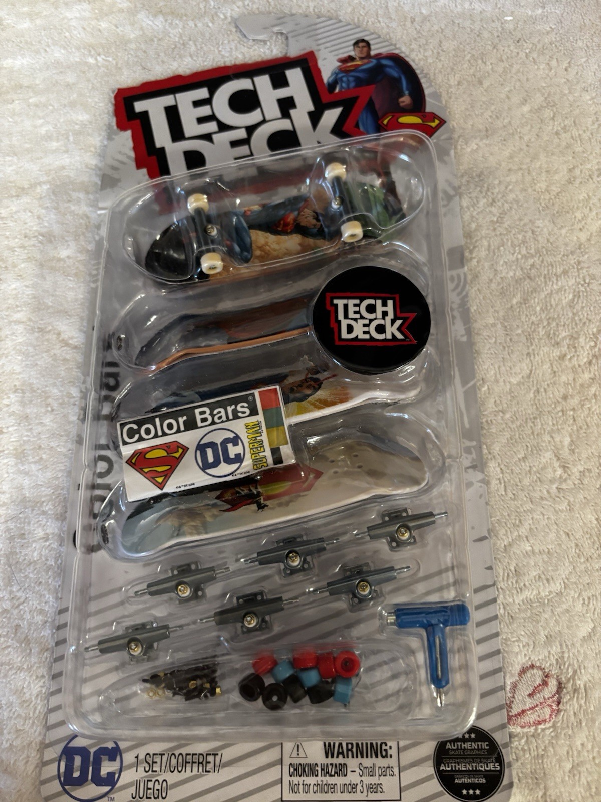 Lot Of 4 Tech Deck NIB Play & Display, DLC Pro Pack, SK8 Shop Bonus, Color Bars