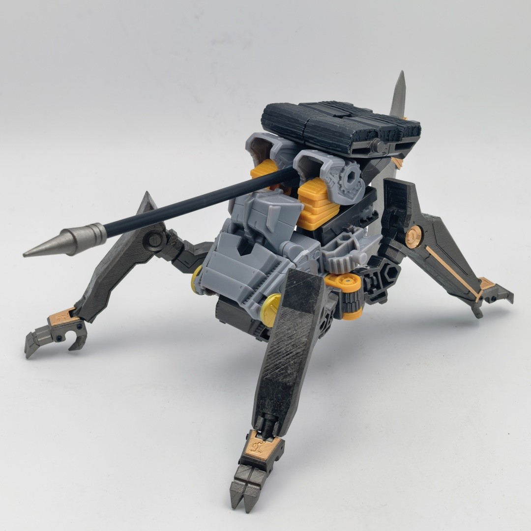 3D Print One Style Sickle Arm Upgrade Kit For AGE OF THE PRIME AMALGAMOUS PRIME