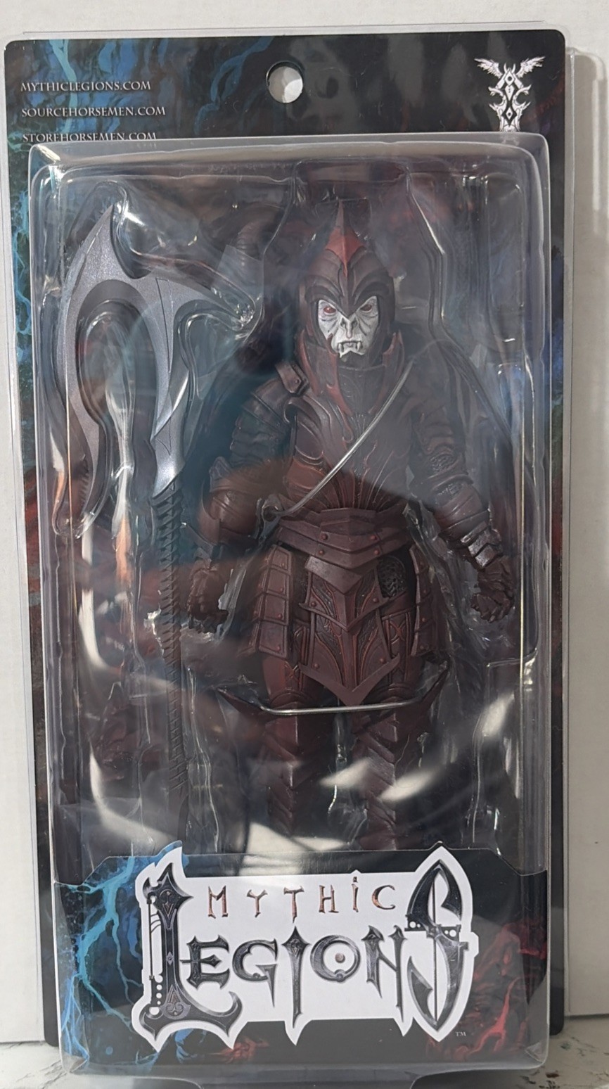 2023 Four Horseman Mythic Legions 6″ Vorgus Vermillius II Standard Release New