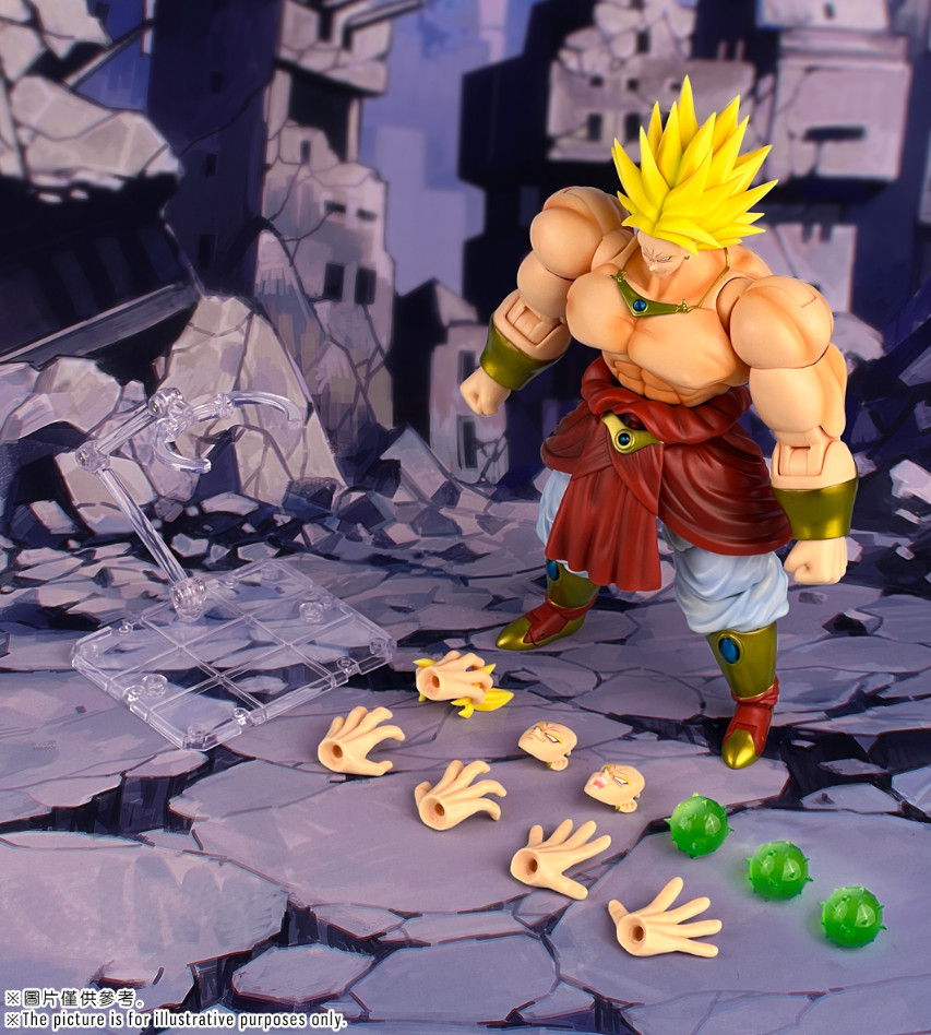 Demoniacal Fit Dragon Ball Legendary Berserker Broli Action Figure in stock MISB