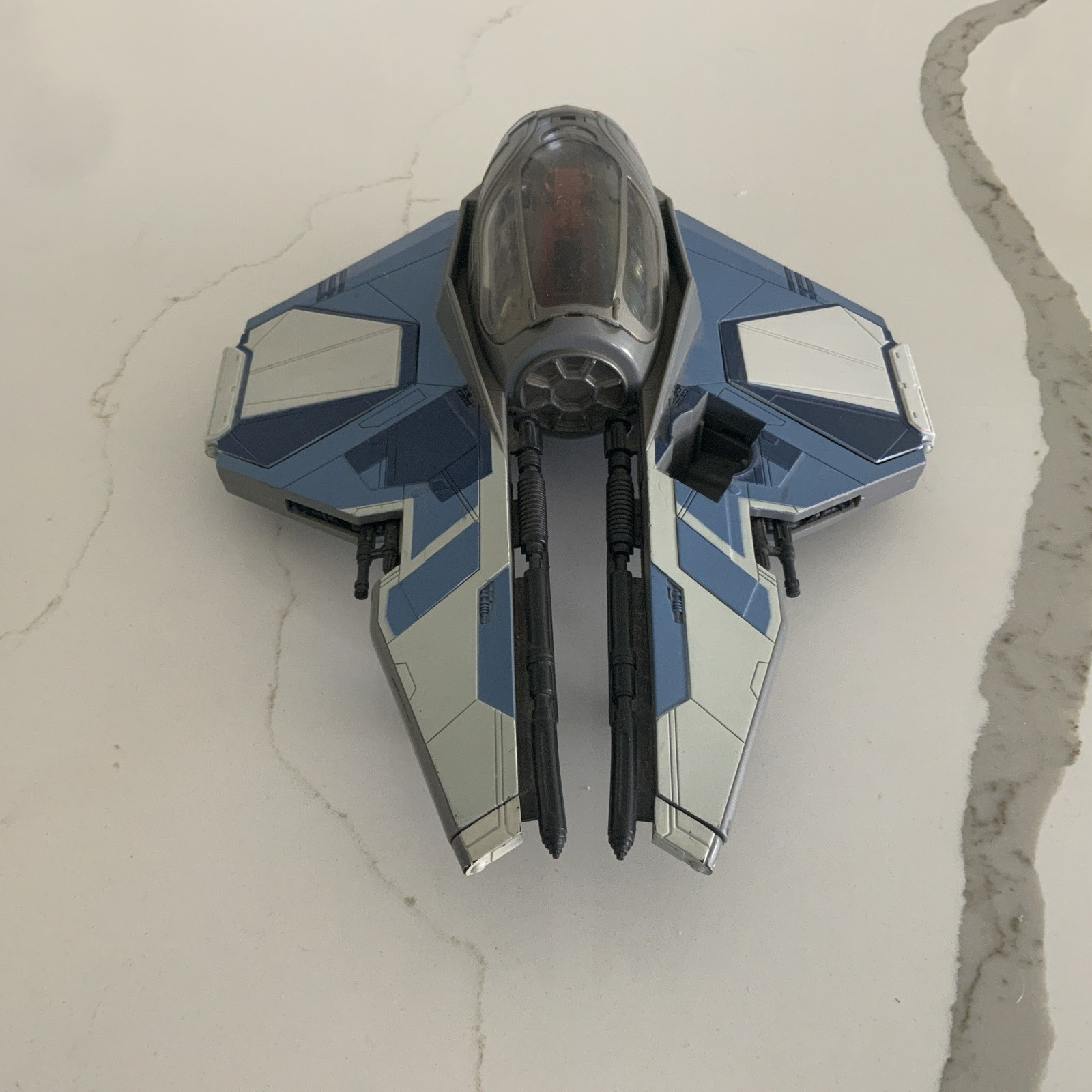 Aalya Secura’s Jedi Starfighter 2007 STAR WARS 30th Anniversary Incomplete