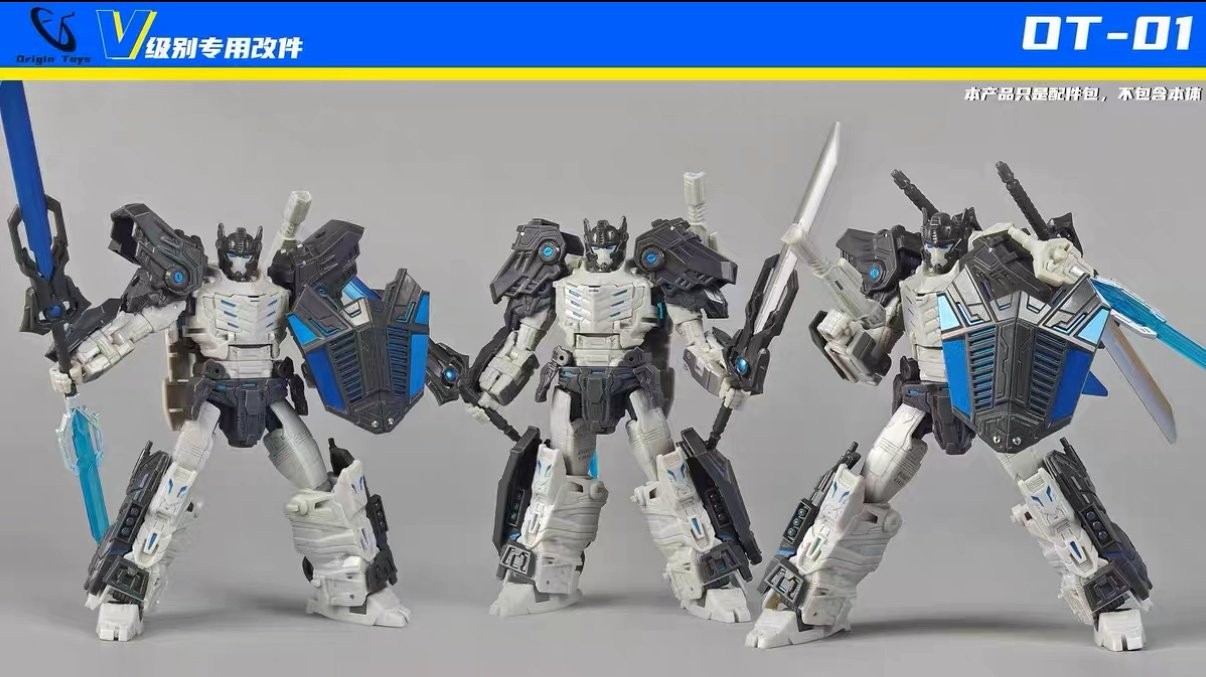 For AOTP PRIMA PRIME Origin Toys OT-01 ABS Armored Head Upgrade Kit Accessories