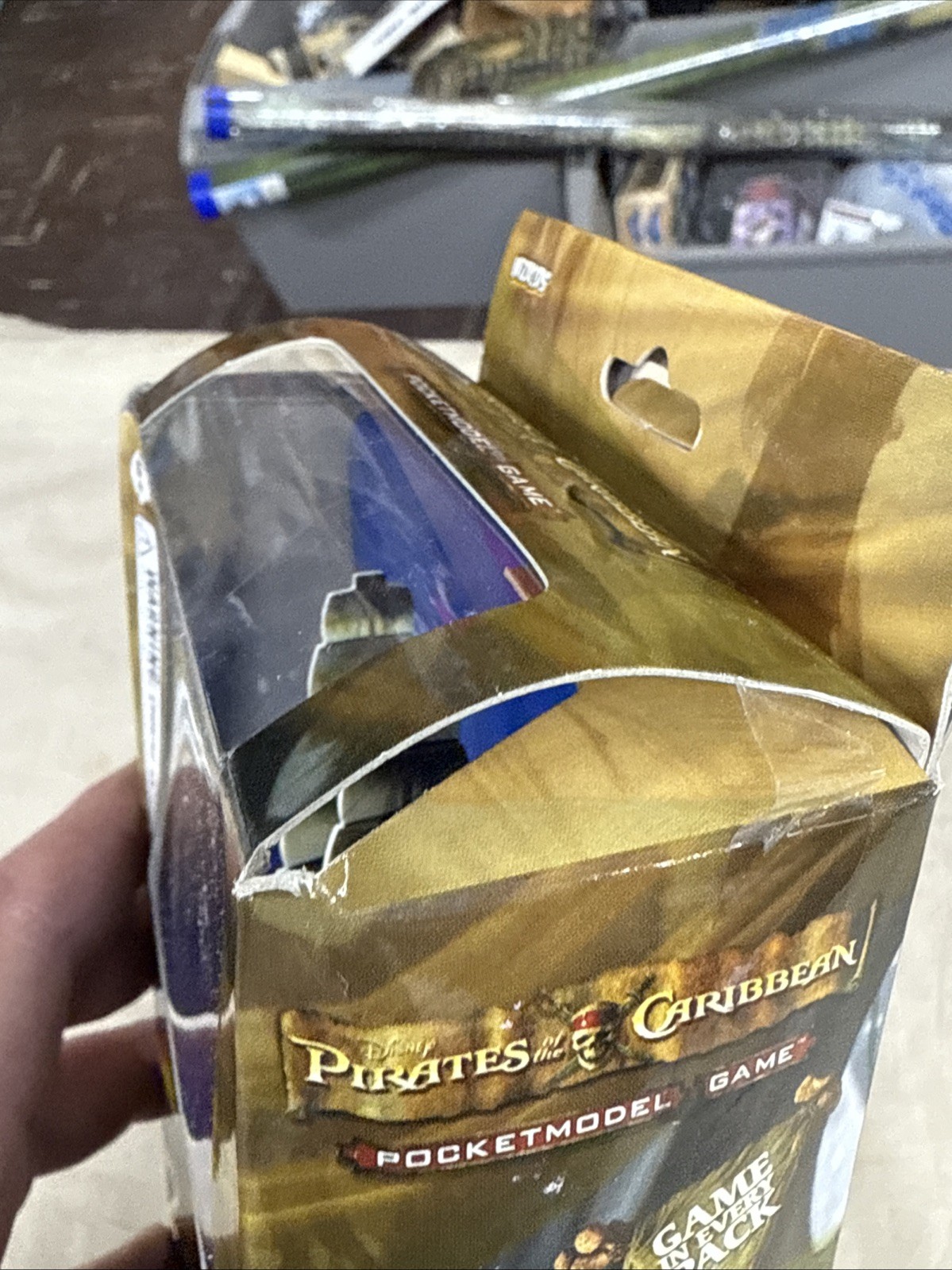 Disney Pirates of the Caribbean Pocketmodel Game Toy Capt Jack Sparrow Sea Nymph