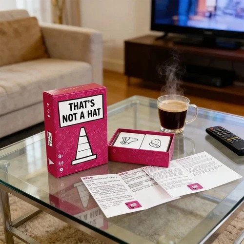 That’s Not A Hat-Fun Bluffing & Memory Party Game for All Ages Components