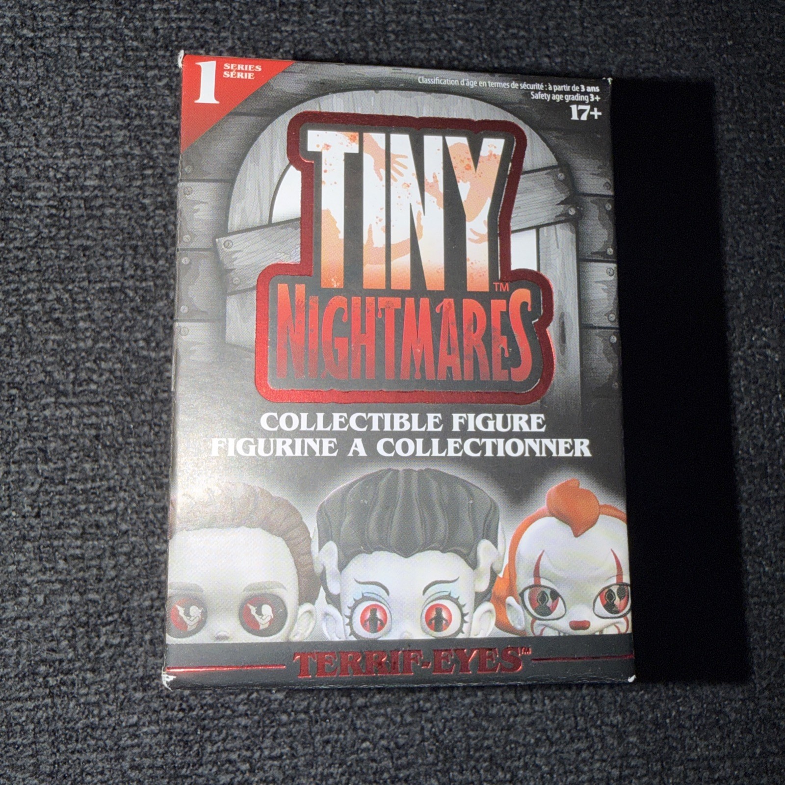 Just Play Tiny Nightmares Figure Blind Box Collectible Figure Series 1 Sealed!