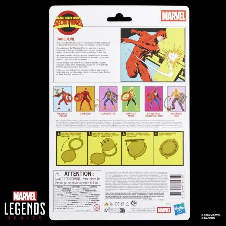 Marvel Legends 2026 CLASSIC DAREDEVIL FIGURE Secret Wars Vintage Wave