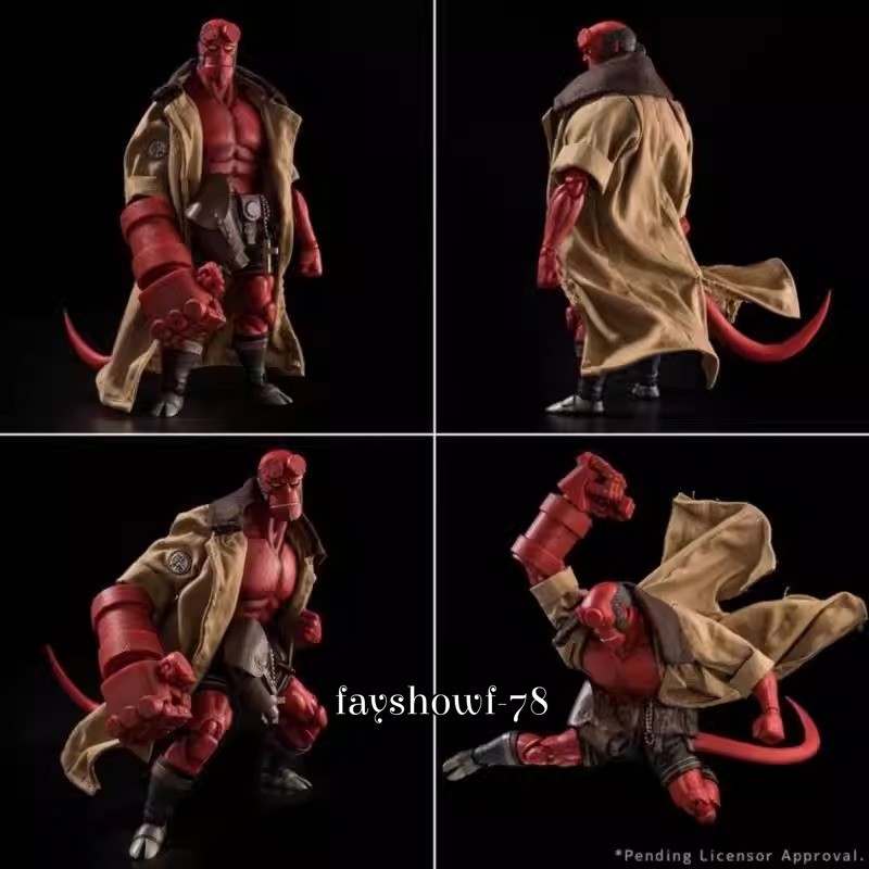 Sentinel 1000TOYS Hellboy 30th Anniversary Edition 1/12 Action Figure Model Gift