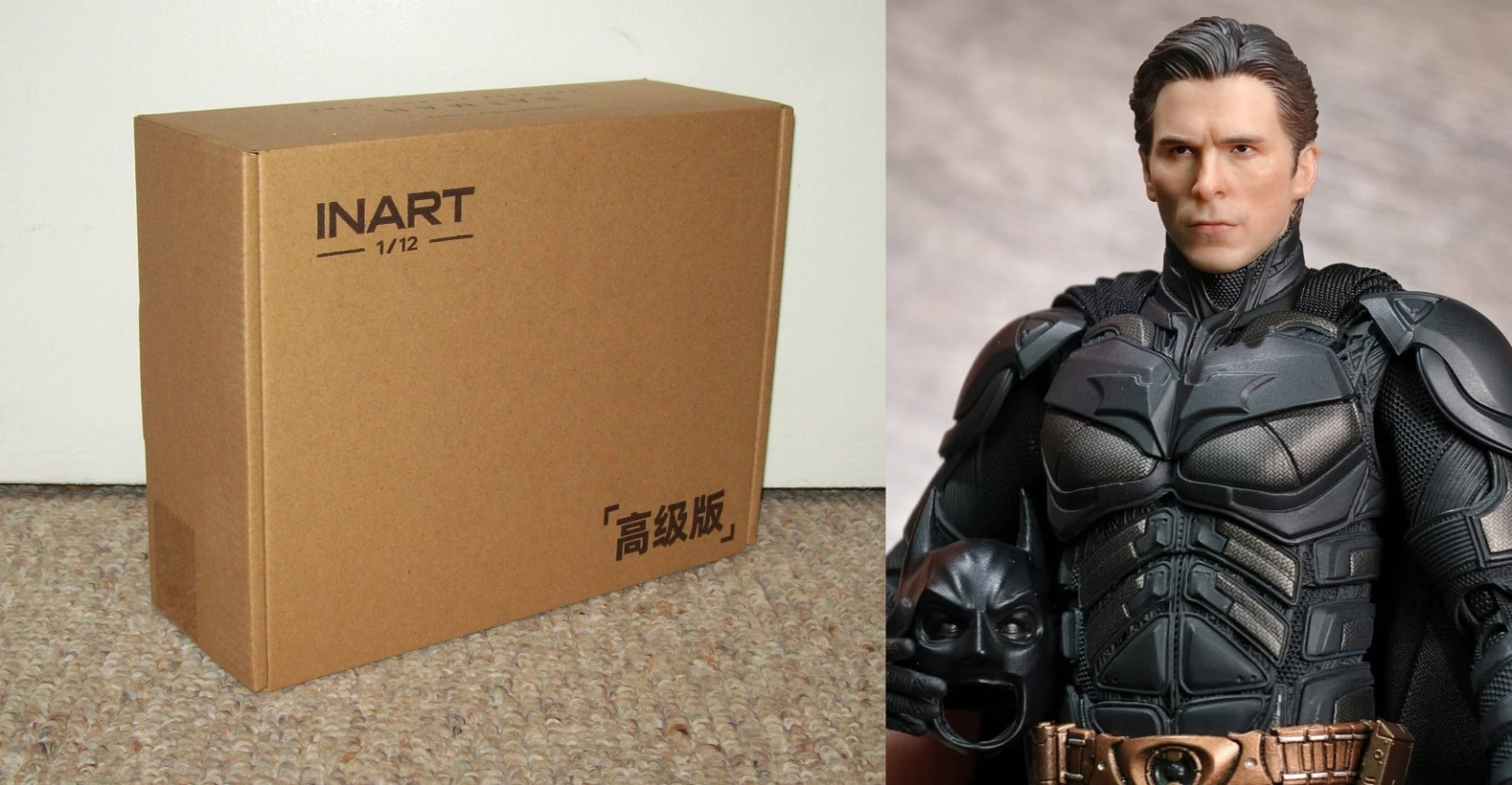 InArt 6″ Batman Deluxe Ver. Christian Bale Exclusive Dark Knight Rises Figure