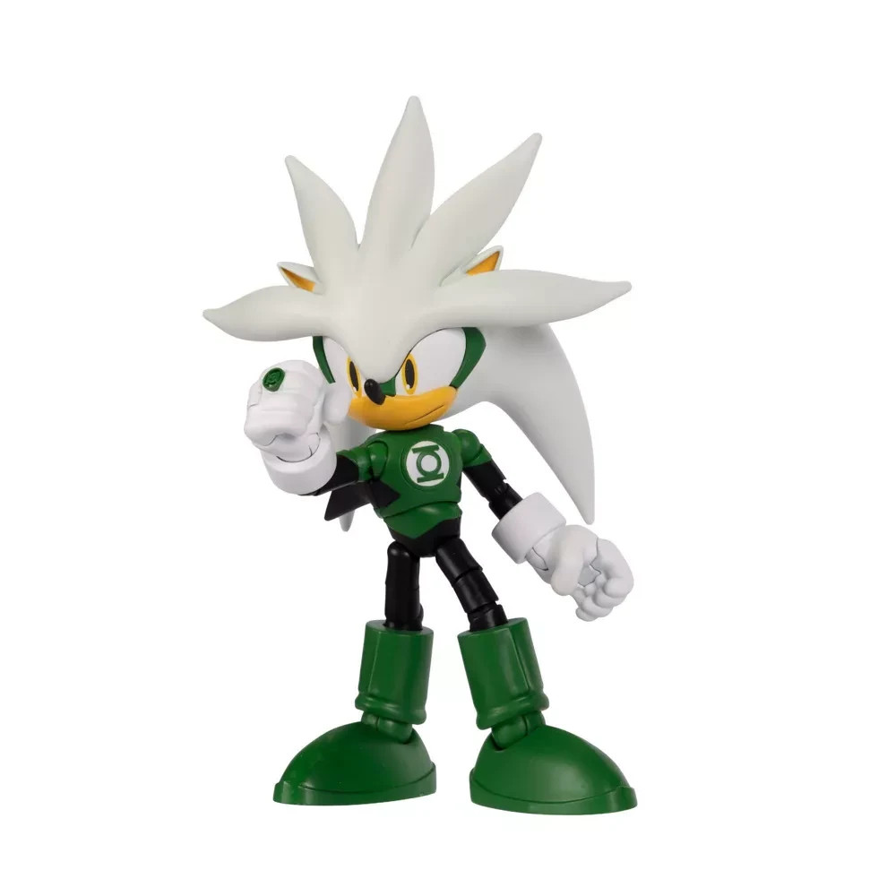 Silver as Green Lantern 5 inch Action Figure Sonic x DC Jakks Pacific