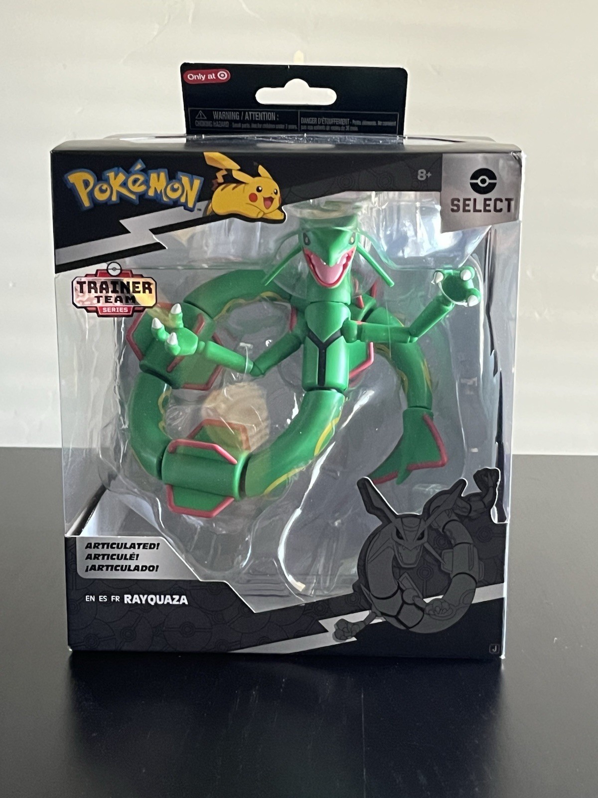 Pokemon Select Rayquaza | Series 1 | Articulated Figure | Jazwares