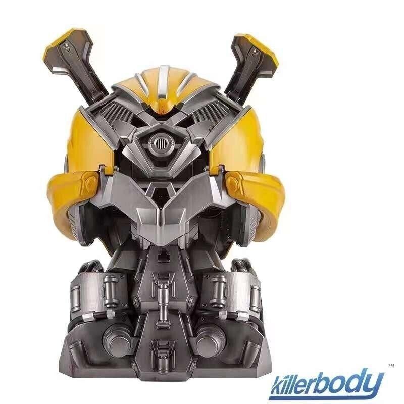 US!!! Toy Gifts—Original Killerbody 1:1 Bumblebee Helmet-English Voice Control