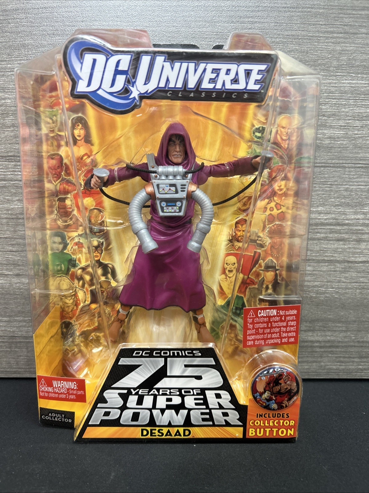 DC Universe 75 Years super powers Classics DESAAD Wave 12 Figure 5 BAF Darkseid