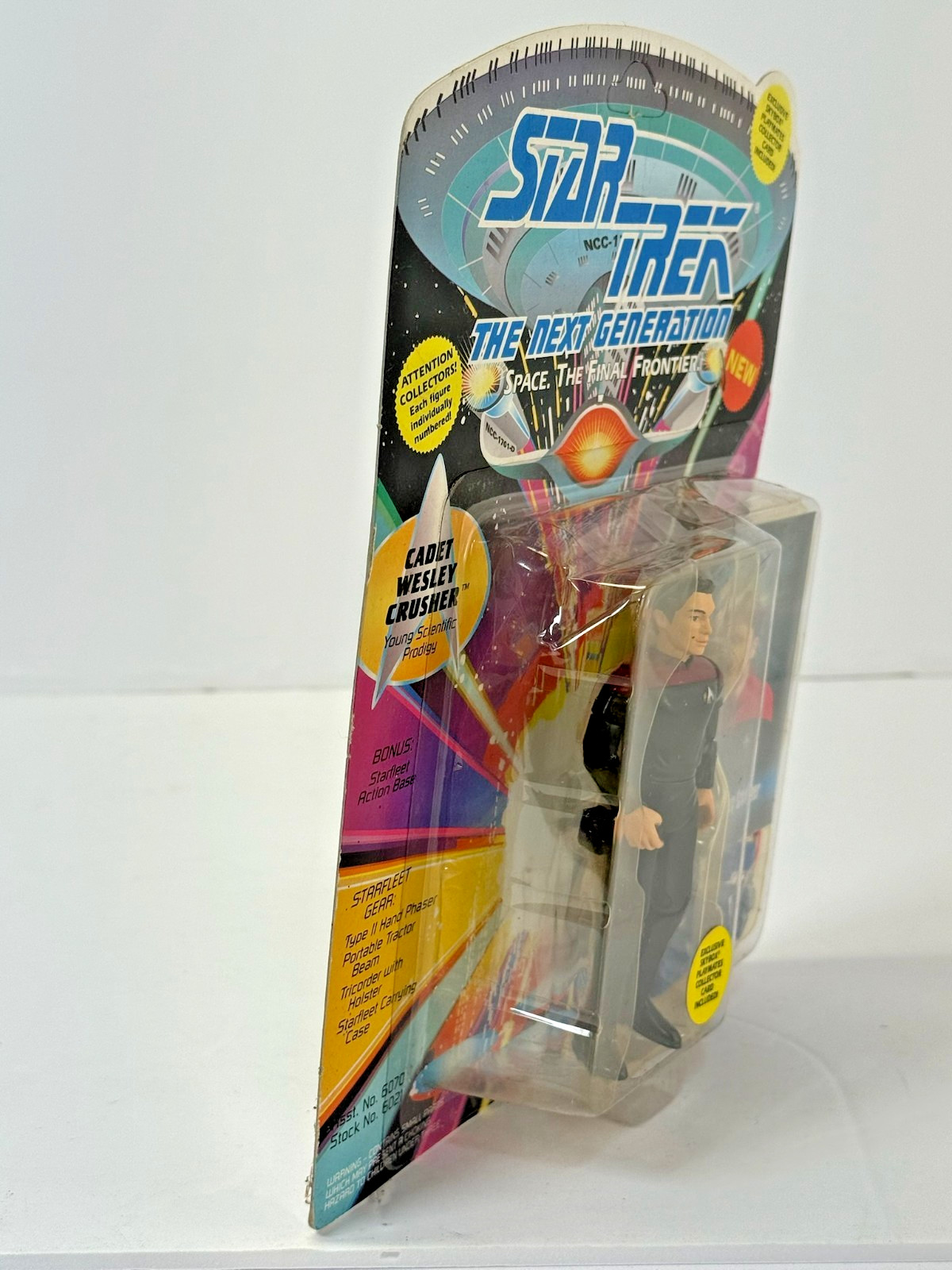 1993 Playmates – Star Trek: The Next Generation – Cadet Wesley Crusher – NEW