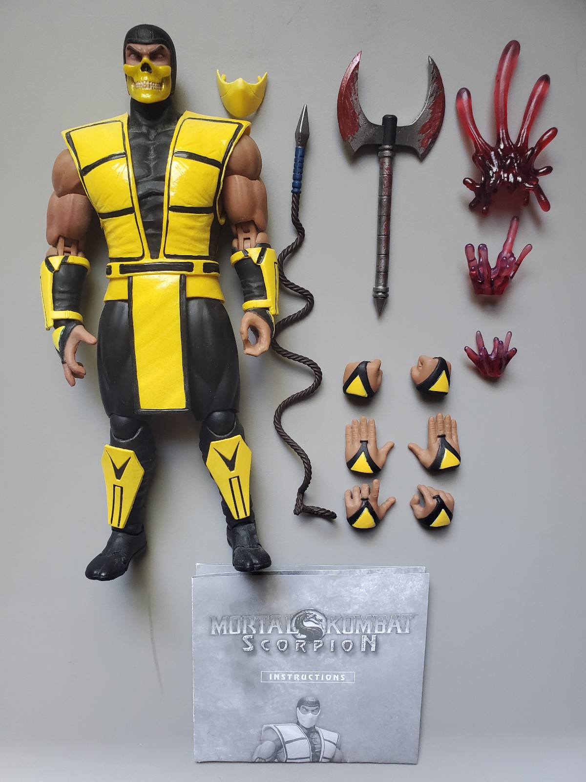 Storm Collectibles Scorpion Mortal Kombat 3 Action Figure LOOSE