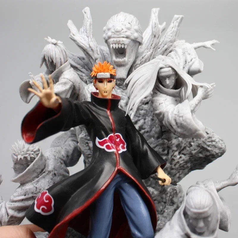 2026 Naruto Akatsuki Pain GK PVC Figure Statue Model Desk Decor Toy Gift Set New