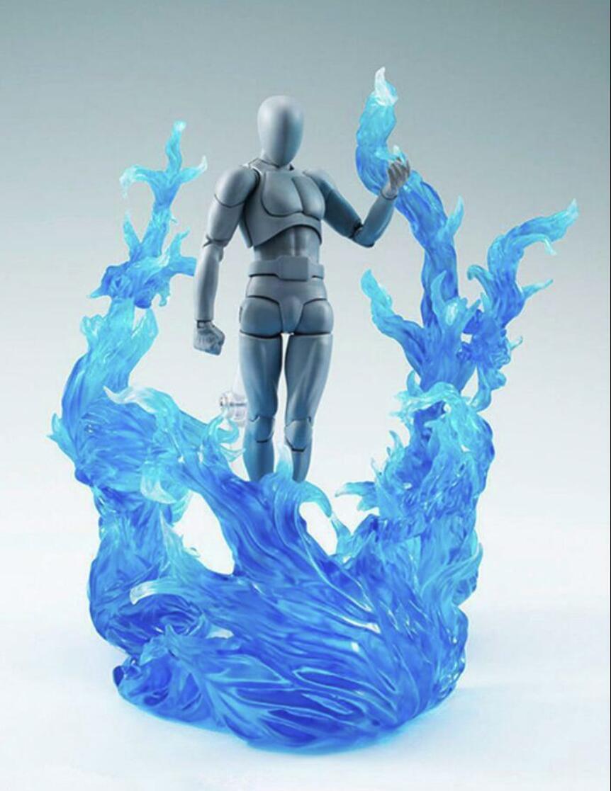 EFFECT BURNING FLAME Blue D-Art Figma Kamen Rider gundam 1/6 figure hot toys
