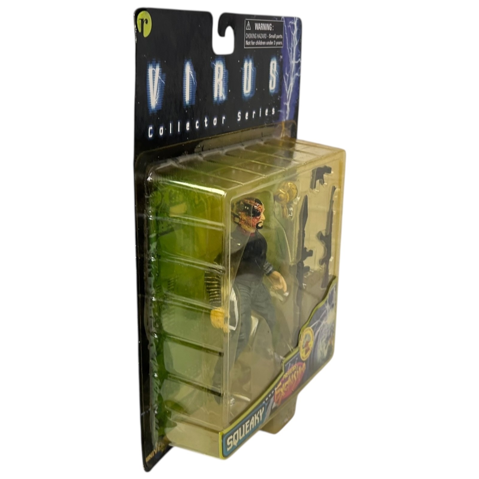 Virus Collector Series Squeaky Action Figure Previews Exclusive 1998 Resaurus
