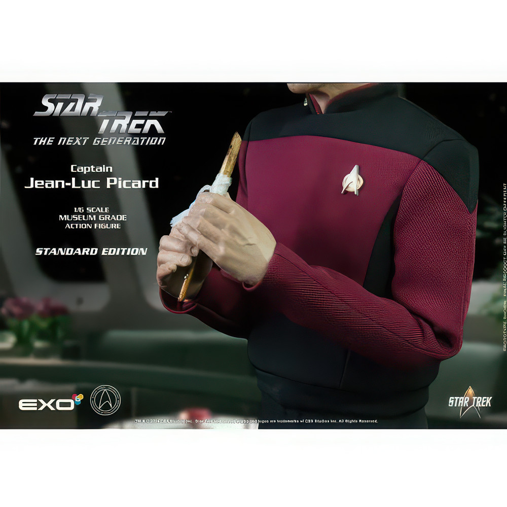 Star Trek TNG Jean Luc Picard Standard 1:6 One Action Figure Exo-6