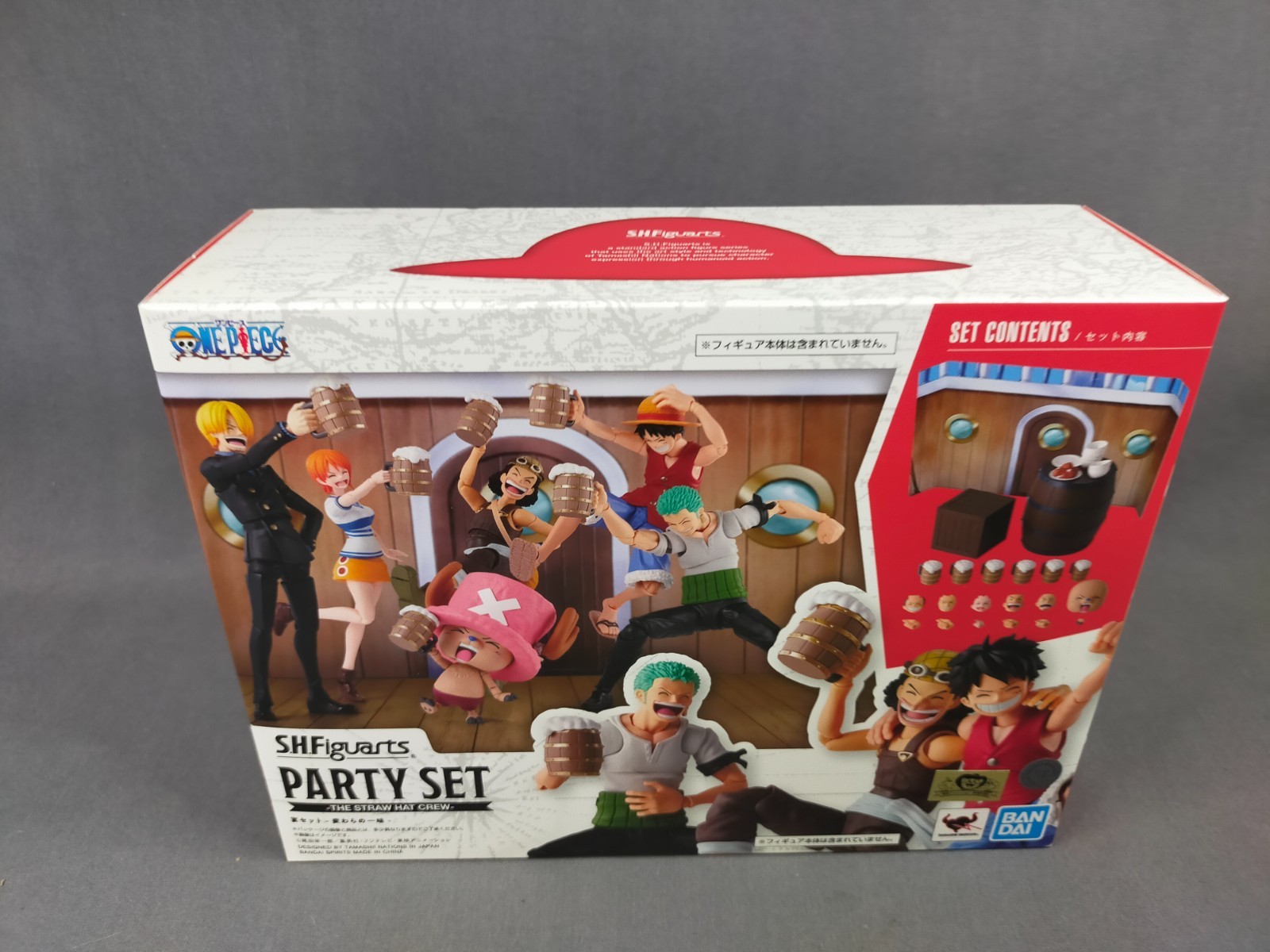 S.H. Figuarts Party set THE STRAW HAT CREW ONE PIECE BANDAI SPIRITS JAPAN NEW