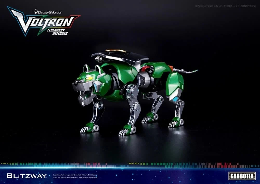 Voltron Legendary Defender Carbotix 10th Anniversary Standard Edition Figure